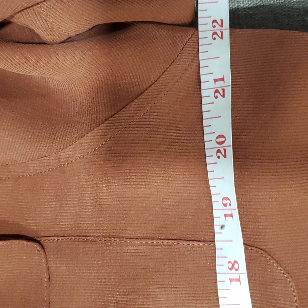 Silks vtg  brown silk button down Career Office Board Room  shirt size M - Picture 12 of 14